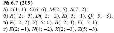 Ответ к задаче № 6.7 (209) - А.Г. Мордкович, гдз по алгебре 7 класс
